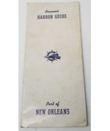 Port of New Orleans Harbor Guide 1949 Photos Maps Guide Downtown - £14.99 GBP