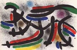 Artebonito - Joan Miro Original Lithograph v1-9d Mourlot 1970 - £55.82 GBP