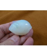 (Y-MOU-572) blue Opalite Roly Poly Mouse Mice gemstone carving FAT RODEN... - £11.01 GBP