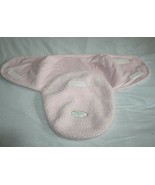 Blankets &amp; Beyond Newborn Bunting 0-3 Baby Girls PINK Sherpa Swaddle Sac... - £10.63 GBP