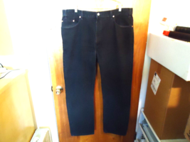 Mens Levis Jeans Size 40W L32 Black 505 Regular Fit Jeans &quot; GREAT PAIR &quot; - £21.97 GBP