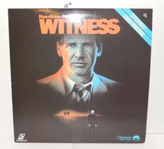 Laserdisc 1986 Witness Harrison Ford Laser Disc - $26.19