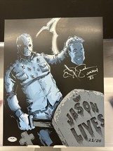 C.J. Graham Signed 11x14 Custom Artist Print 21/25 Friday The 13TH Psa Coa - £63.79 GBP