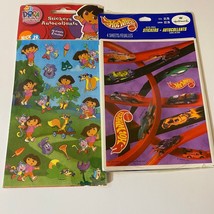 Vintage &amp; Modern 90s Characters Stickers Disney Mickey &amp; Friends Hot Wheels Dora - £10.17 GBP