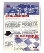 Team Ford Racing Club Charter Membership Vintage 1999 Print Magazine Ad - €8,30 EUR