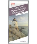 2009 AAA Map Connecticut Massachusetts Rhode Island - $190.13 MXN