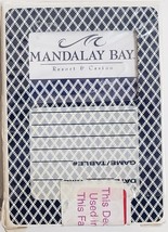 Mandalay Bay Hotel Las Vegas Playing Cards, Blue, Used, Sealed - £4.78 GBP
