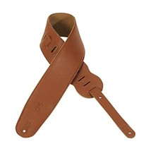 Levy&#39;s M4GF-TAN 3.5-inch Leather Padded Strap - Tan  - £81.53 GBP