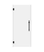 30&quot;Wx72&quot;H Pivot Frameless Shower Door ULTRA-E Matte Black by LessCare - $630.63