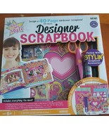 Just My Style 40-Page Designer Scrapbook With 700+ Accessories Gift For ... - $24.24