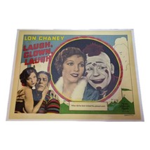 Lon Chaney Laugh Clown Laugh (1928) 7.5”x11&quot; Laminated Mini Movie Poster... - £7.83 GBP