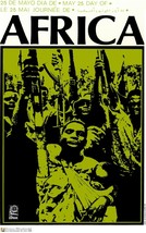 Political Leftist POSTER.Set of 5.Solidarity w/ Africa.Socialist propaganda art - £20.49 GBP