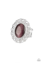 Paparazzi Baroque the Spell Purple Ring - New - £3.53 GBP