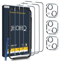 3 Pack Screen Protector For Iphone 14 Plus 6.7 Inch With 3 Pack Tempered Glass C - £16.53 GBP