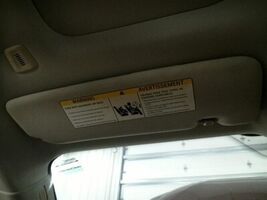 Driver Sun Visor Illuminated 4 Door Gran Coupe Fits 12-19 BMW 640i 10484... - $42.52