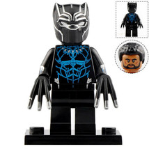Black Panther T&#39;Challa - Avengers Endgame Marvel Minifigure Block Toy - £2.33 GBP