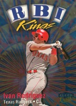 1999 Ultra RBI Kings Ivan Rodriguez 3 Rangers - £0.79 GBP