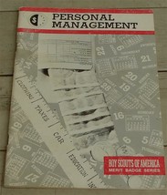 Vintage Boy Scout Booklet, Personal Management, Merit Badge Series 1986 - £4.66 GBP