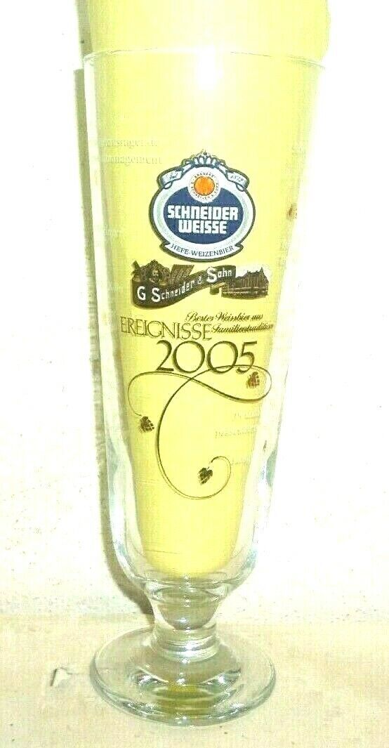 Schneider Brau Munich Schneider Weisse 0.5L Weizen German Beer Glass - $9.50