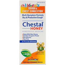 Boiron Children&#39;s Chestal Honey Cough Syrup 6.7 Ounce, Cough &amp; Chest Congestion, - £15.81 GBP