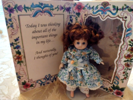 Marie Osmond Greeting Card Doll Just Because All Occasion Knickerbocker ... - $9.90