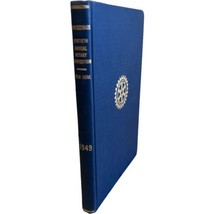 1949 Rotary Club Annual Proceedings New York Hardcover Book Internationa... - $49.56