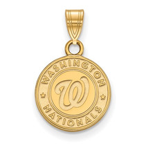 SS w/GP MLB  Washington Nationals Small Logo Pendant - £40.76 GBP