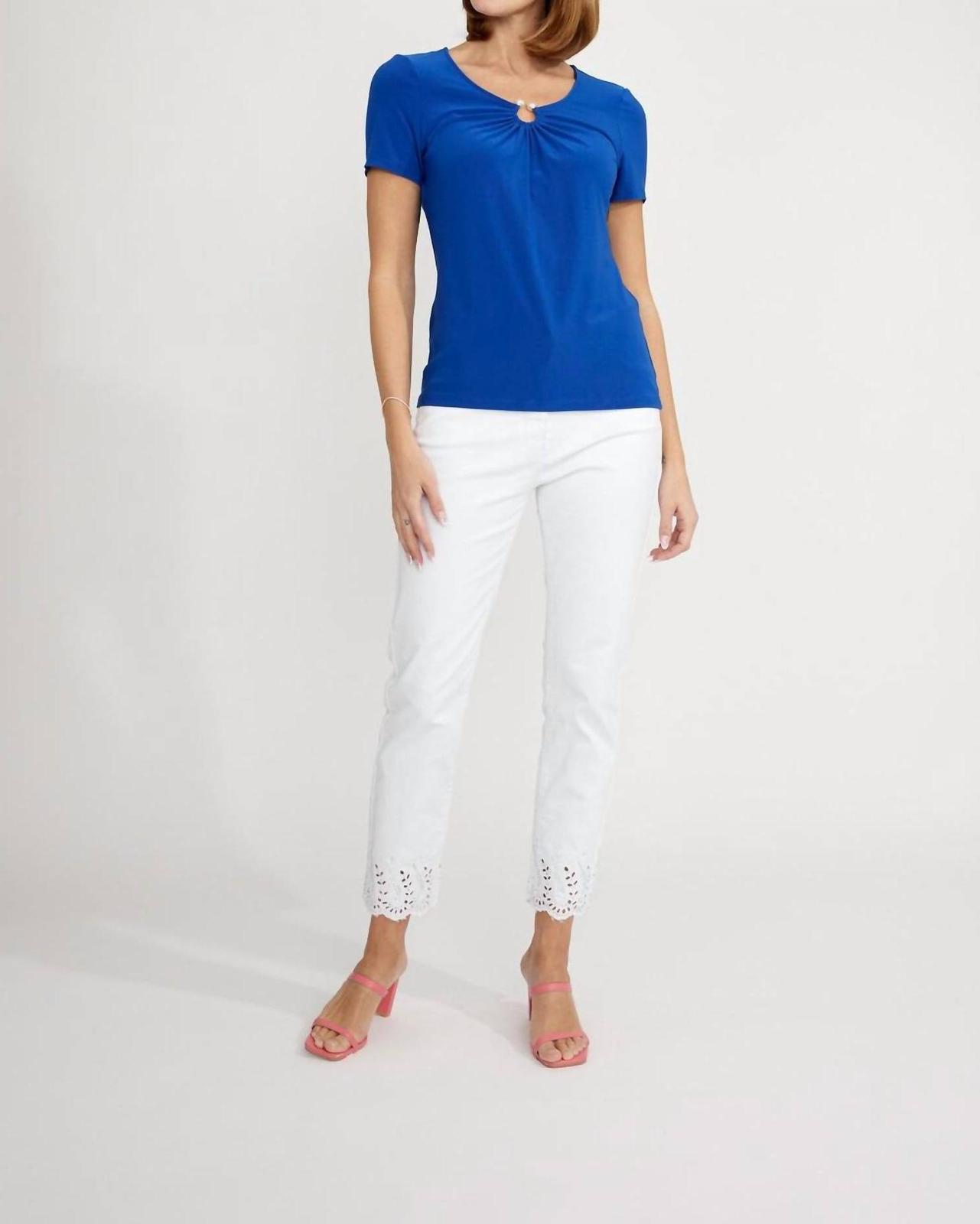 Frank Lyman Casual Scoop Neck Pullover Top Size 8 - $91.08