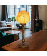 Art Deco Desk Lamp &quot;CAPRICORN&quot; Brass Lamp 1930s Table Lamp - $972.50 CAD