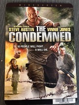 The Condemned Steve Austin BLOCKBUSTER VIDEO BACKER CARD 5.5&quot;X8&quot; NO MOVIE - $14.50