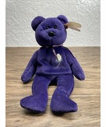 Vintage TY  1997 Princess Diana Purple Beanie Baby Princess - $282.73 MXN