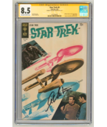 William Shatner SIGNED CGC SS 8.5 Star Trek #4 Gold Key ~ Enterprise Pho... - $1,351.42 CAD