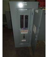Square D NQ430L2C 125A 3ph 240VAC ~48VDC Main Panel 30 Circuit w/ 4- 2p ... - $775.00