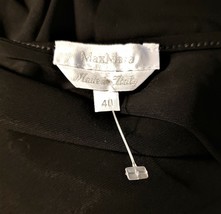 Max Mara Belted Dress Sz- EU40/US~S Two Tone Black - £78.29 GBP
