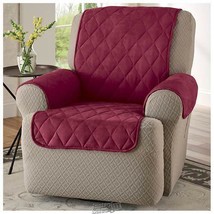 Ultimate Furniture Recliner Protector Burgundy - £21.25 GBP