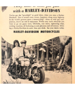 1948 Harley Davidson Motorcycle Advertisement Transportation Vintage F15U1 - $41.01 CAD