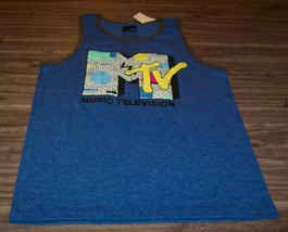 Vintage Style Mtv Music Television Sleeveless Tank Top T-Shirt Small New w/ Tag - £15.59 GBP