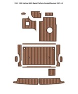 1999 Bayliner 2855 Swim Platform Cockpit Boat EVA Foam Teak Deck Floor P... - $750.00
