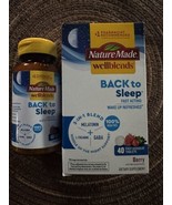 Nature Made Back to Sleep Melatonin Blend 40 Fast Dissolve Berry Tablets... - $22.05 CAD