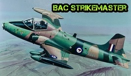 Vintage Warplane BAC Strikemaster Magnet #01 - $100.00