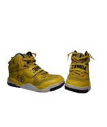 Zumba Women Shoes Size 9.5,  Court Air 2.0 Sneakers Yellow High Top Z-Slide - $65.48