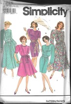 Vintage Simplicity #7045 Misses' Dress w/Variations - Size 18-24 - UNCUT - $11.88