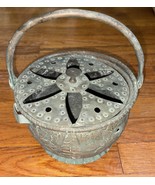 Large Copper/Brass Incense Burner Hand Warmer - $274.49 MXN