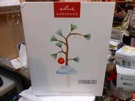 Hallmark Keepsake &quot;Charlie Brown Christmas Ornament &amp; Stocking Holder&quot; NEW - $34.40
