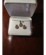 Ladybug Necklace And Earrings - £24.30 GBP