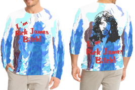 Rick James T-Shirt Long Sleeve For Men - £17.10 GBP