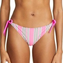 Lemlem Amira String Bikini Pink Geo Stripe XS - $45.00