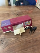 Vintage Buddy L Horse Trailer Only Damage To The Top Includes Horse Made Japan - £6.61 GBP