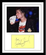 Michael Jackson (d. 2009) Autographed Vintage Signature w/ Glossy Photo - $799.99