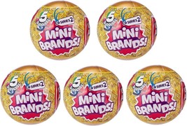 5 Surprise Mini Brands Series 2 - 5 Ball Bundle - £46.99 GBP